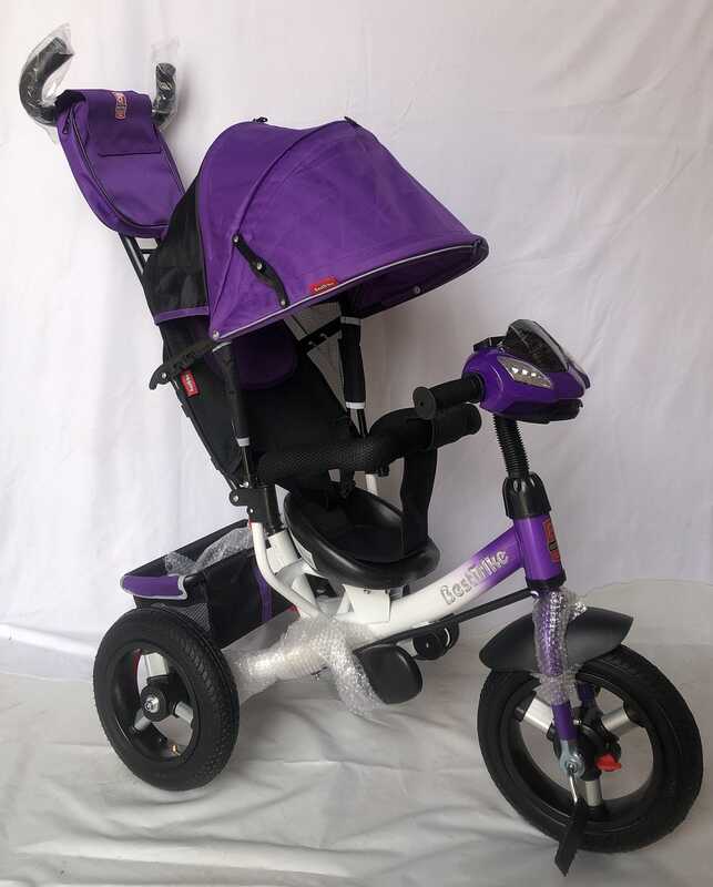 Picture of Велосипед 3390 - 18-505 Best Trike (1) НАДУВНІ КОЛЕСА d=29см. переднє, d = 26см. задні, ФАРА З USB, пульт
