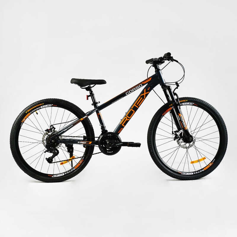 Picture of Велосипед Спортивний Corso 26" дюймів «Rotex» RX-26733 (1) рама сталева 13’’, обладнання LTWOO A2, 21 швидкість, зібран на 75%