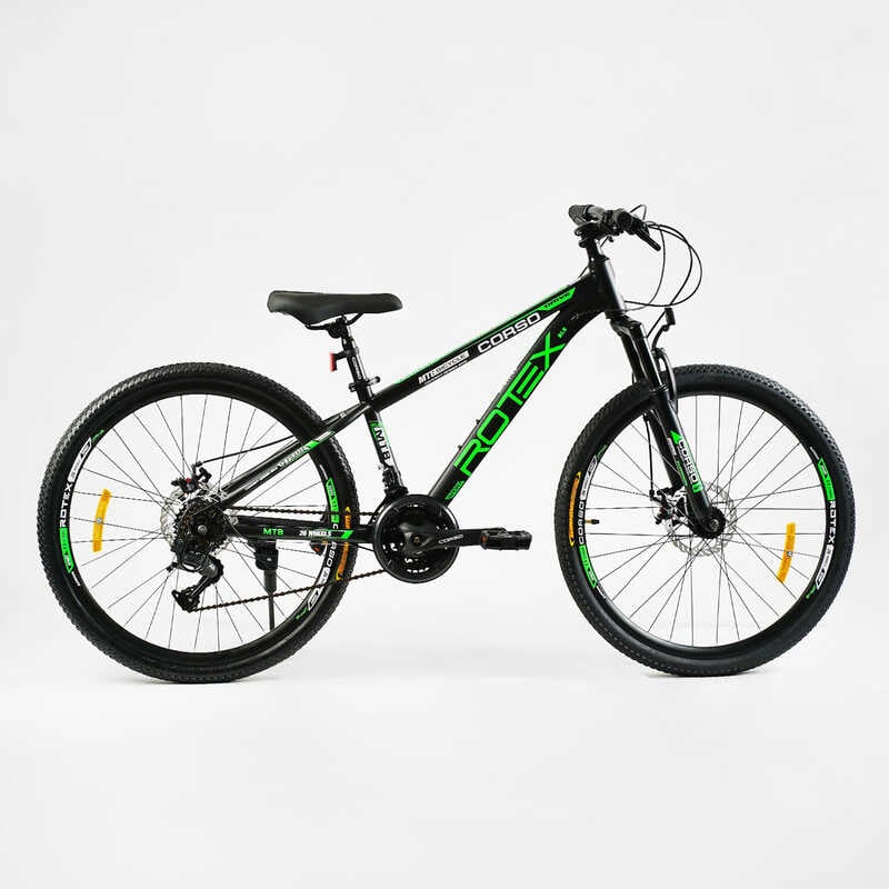 Picture of Велосипед Спортивний Corso 26" дюймів «Rotex» RX-26960 (1) рама сталева 13’’, обладнання LTWOO A2, 21 швидкість, зібран на 75%