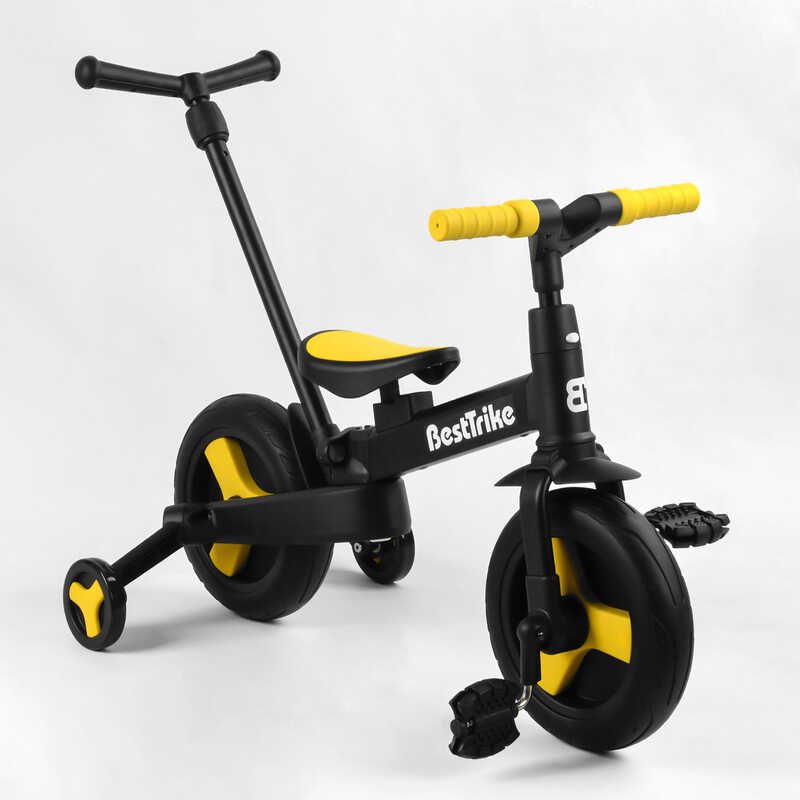 Picture of Велосипед-трансформер Best Trike 58195 (1) колеса PU 10'', батьківська ручка, знімні педалі