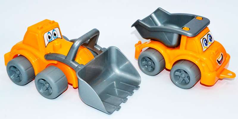 Picture of гр Машинка + трактор "Будмайданчік" 0977 (8) "Technok Toys"