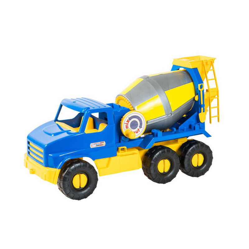 Picture of гр Авто "City Truck" бетонозмішувач 39395 (4) "Tigres", рухомі елементи, у сітці
