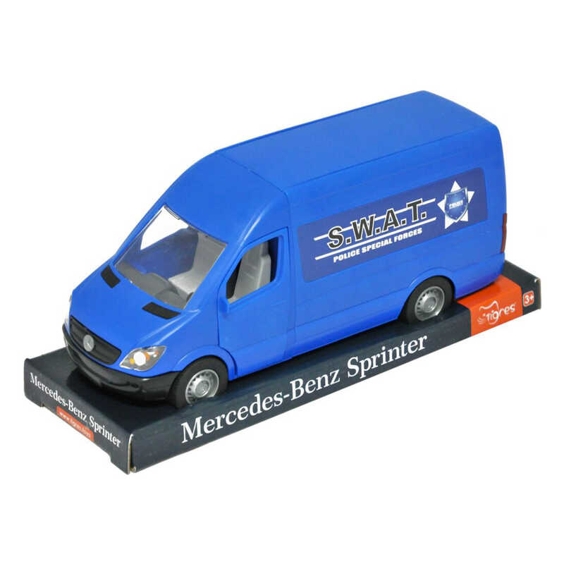 Picture of гр Автомобіль "Mercedes-Benz Sprinter" вантажний 39702 (синій) на планшетці (6) "Tigres"
