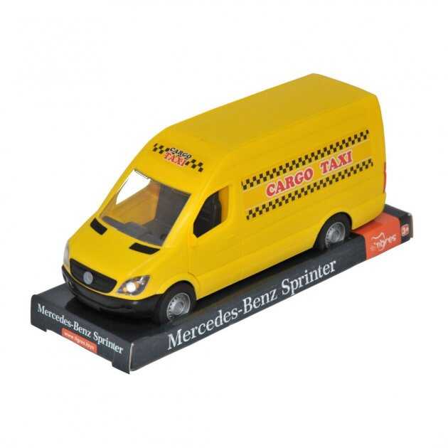 Picture of гр Автомобіль "Mercedes-Benz Sprinter" вантажний 39717 (жовтий) у плівці (6) "Tigres"