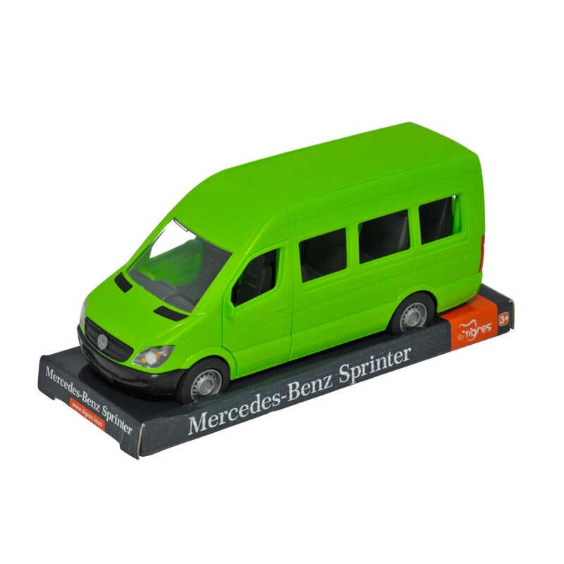 Picture of гр Автомобіль "Mercedes-Benz Sprinter" пасажирський (зелений) на планшетці 39714 (6) "Tigres"