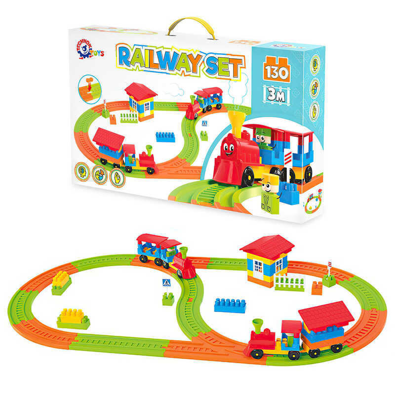 Picture of гр Конструктор "Термінал 2" 1240 (4) "Technok Toys" 121 деталь, в коробці