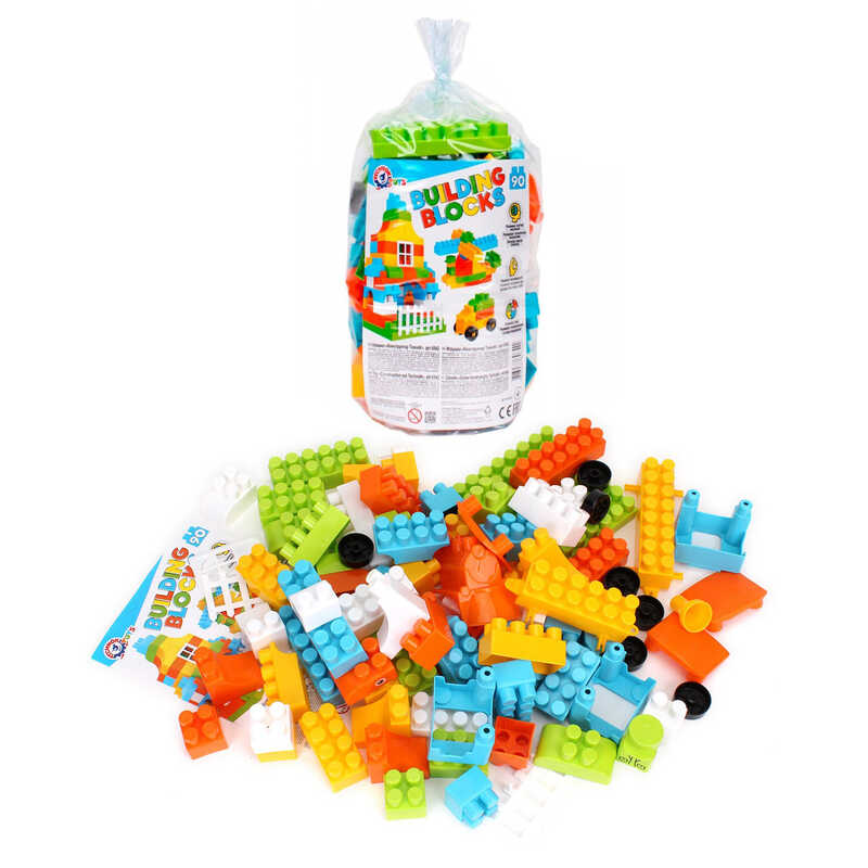 Picture of гр Конструктор 6542 (8) "Technok Toys" 90 деталей, в пакеті