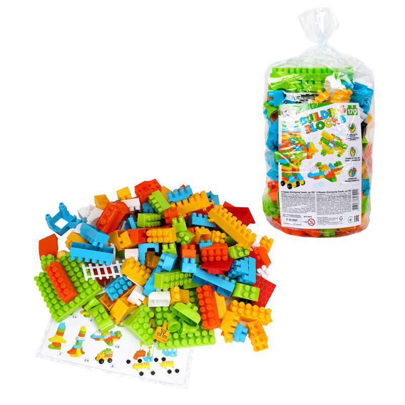 Picture of гр Конструктор 7921 (6) "Technok Toys" 170 деталей, в пакеті