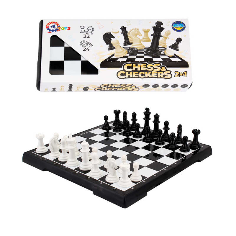 Picture of гр Набір настільних ігор 9079 (5) "Technok Toys" шахи, шашки