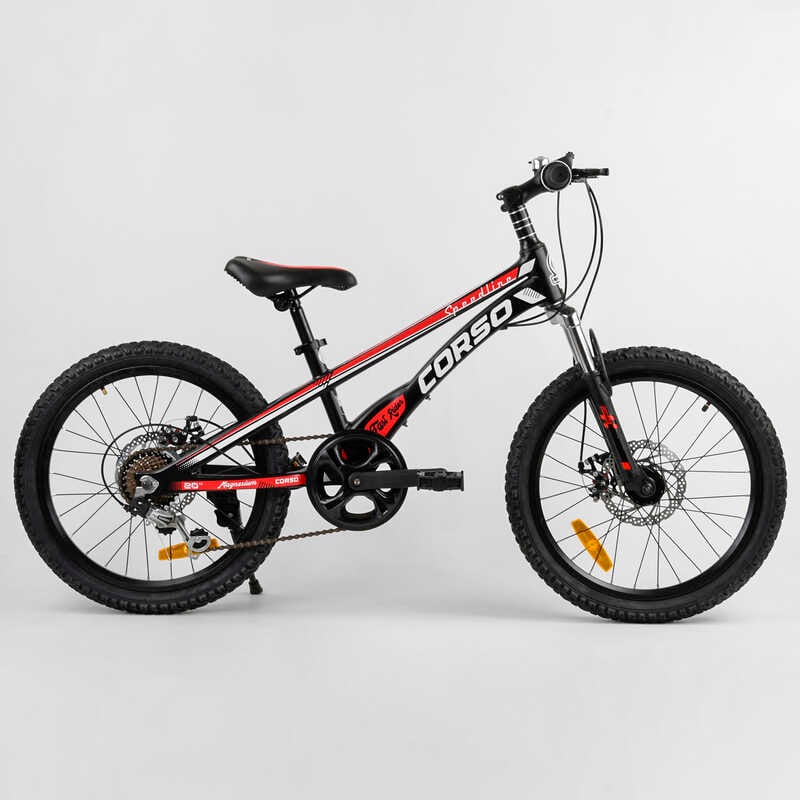 Picture of Дитячий спортивний велосипед 20'' CORSO "Speedline" MG-29535 (1) магнієва рама, Shimano Revoshift 7 швидкостей, зібраний на 75%.