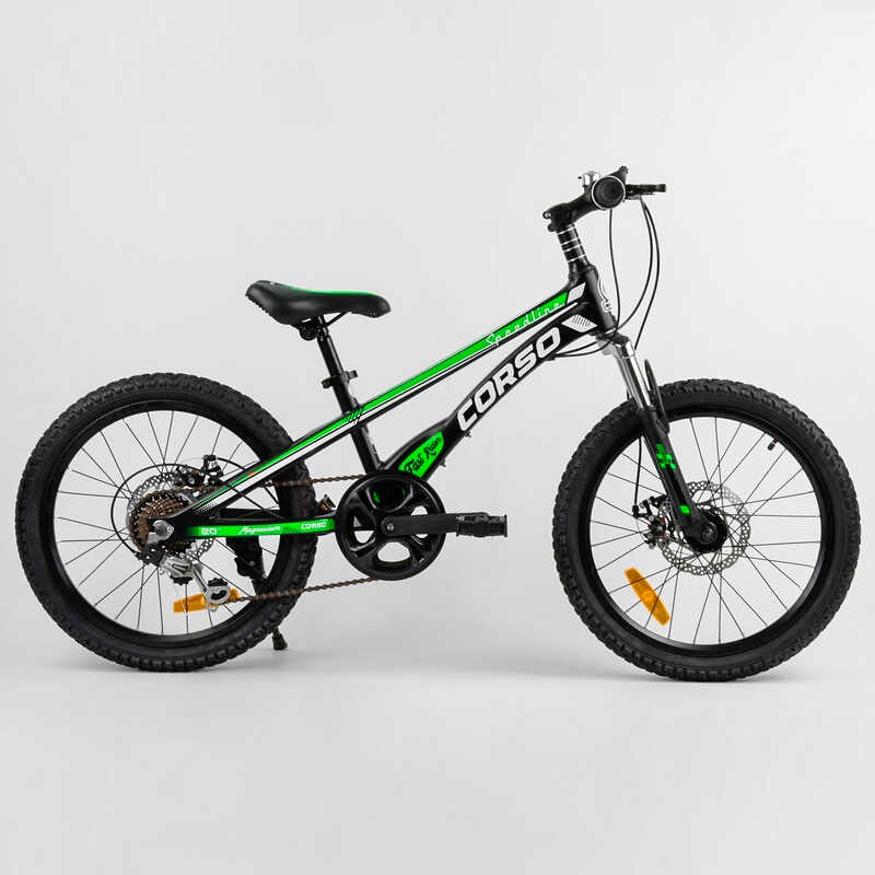 Picture of Дитячий спортивний велосипед 20'' CORSO "Speedline" MG-74290 (1) магнієва рама, Shimano Revoshift 7 швидкостей, зібраний на 75%.