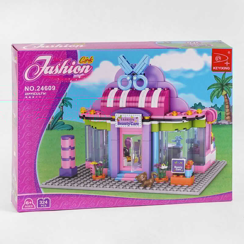 Picture of Конструктор AUSINI 24609 (12/2) 324 деталі, “Fashion Girls”, в коробці
