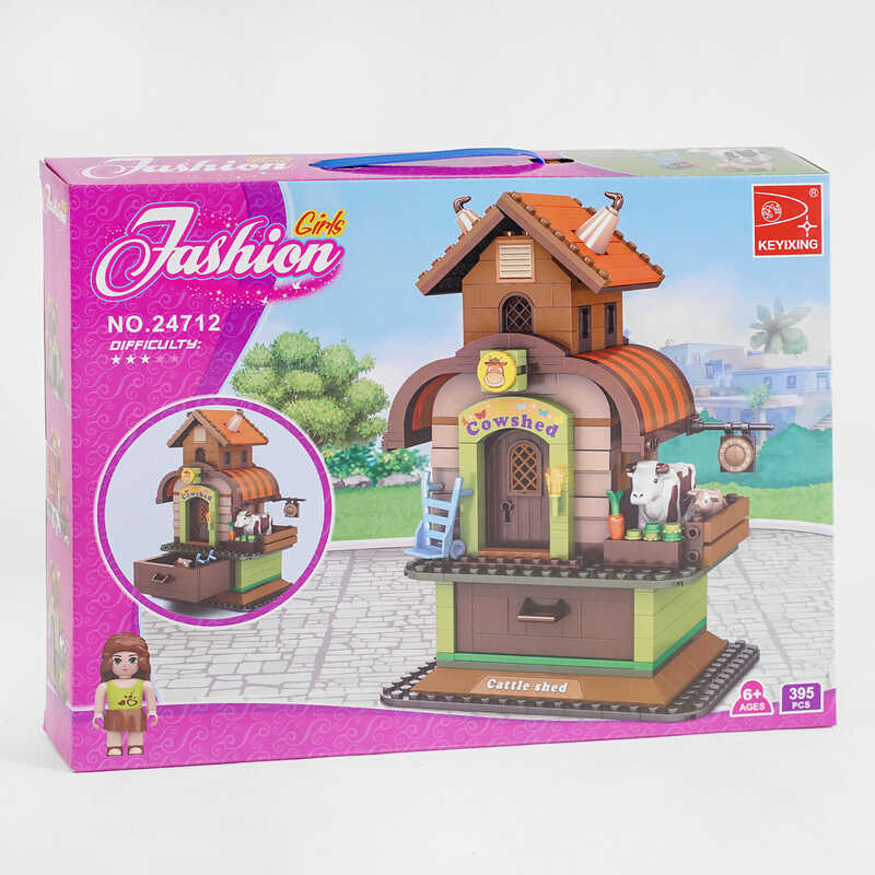 Picture of Конструктор AUSINI 24712 (12/2) 395 деталей, “Fashion Girls”, ферма, у коробці