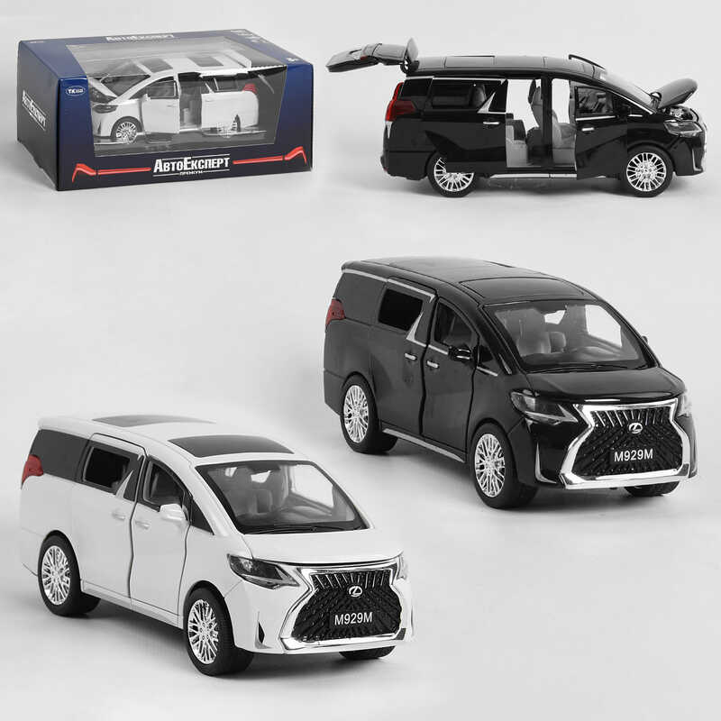 Picture of Машина EL 1317 (36) "Auto Expert" 2 кольори, металопластик, 1:24, інерція, світло, звук, відчиняються двері, капот та багажник, в коробці