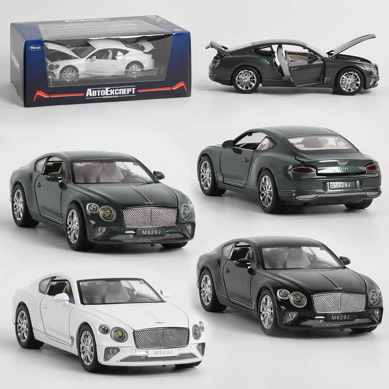 Picture of Машина EL 3215 (36) "Auto Expert" 3 кольори, металопластик, 1:24, інерція, світло, звук, відчиняються двері й капот, в коробці, ВИДАЄТЬСЯ МІКС ВИДІВ