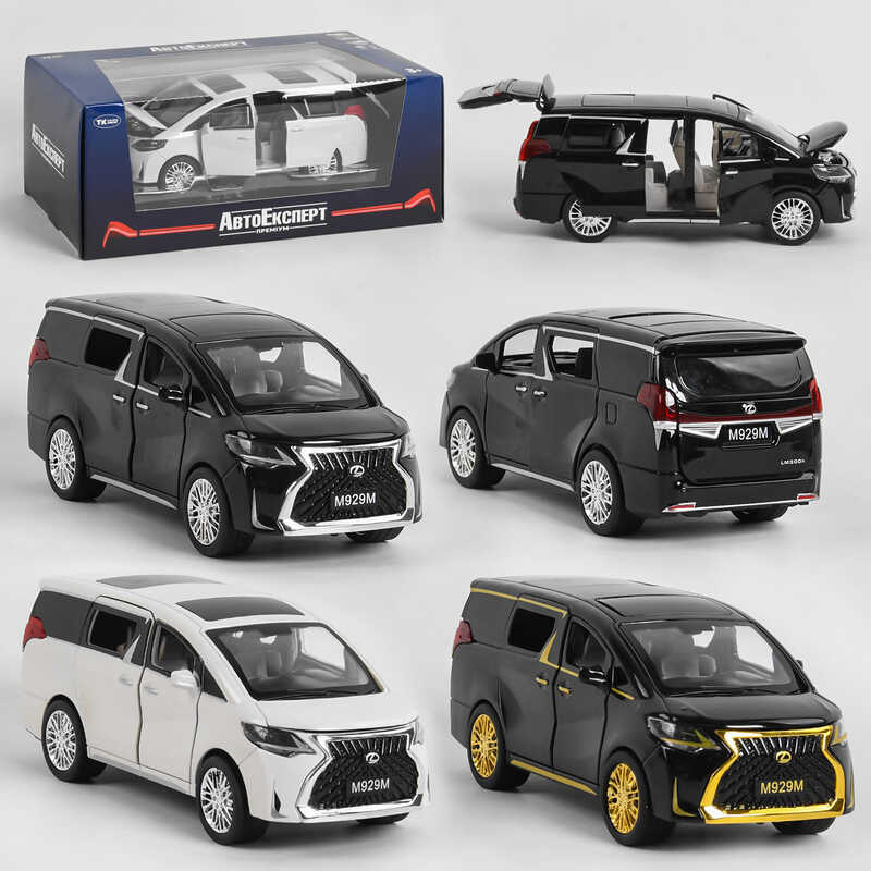 Picture of Машина EL 4709 (36) "Auto Expert" 3 кольори, металопластик, 1:24, інерція, світло, звук, відчиняються двері, капот та багажник, в коробці