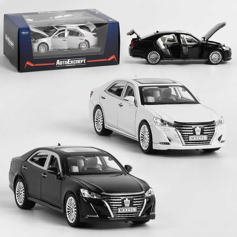 Picture of Машина EL 5507 (36) Auto Expert 2 кольори, металопластик, 1:24, інерція, світло, звук, відчиняються двері, капот та багажник, в коробці