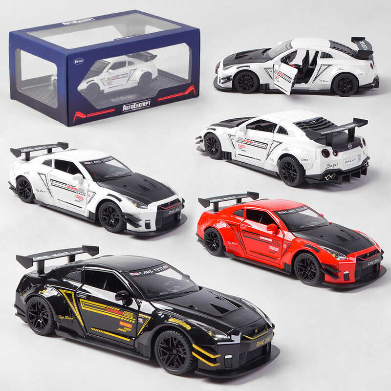 Picture of Машина GT - 2247 (24/2) "Авто Експерт Преміум" 3 кольори, металопластик, 1:24, інерція, світло, звук, відчиняються на верх дверей, багажник, капот, в коробці