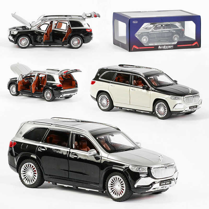 Picture of Машина металопластик GT - 0311 (24/2) Авто Експерт Преміум", 2 кольори, 1:24, звук, світло, інерція, відчиняються двері, багажник, капот, у коробці