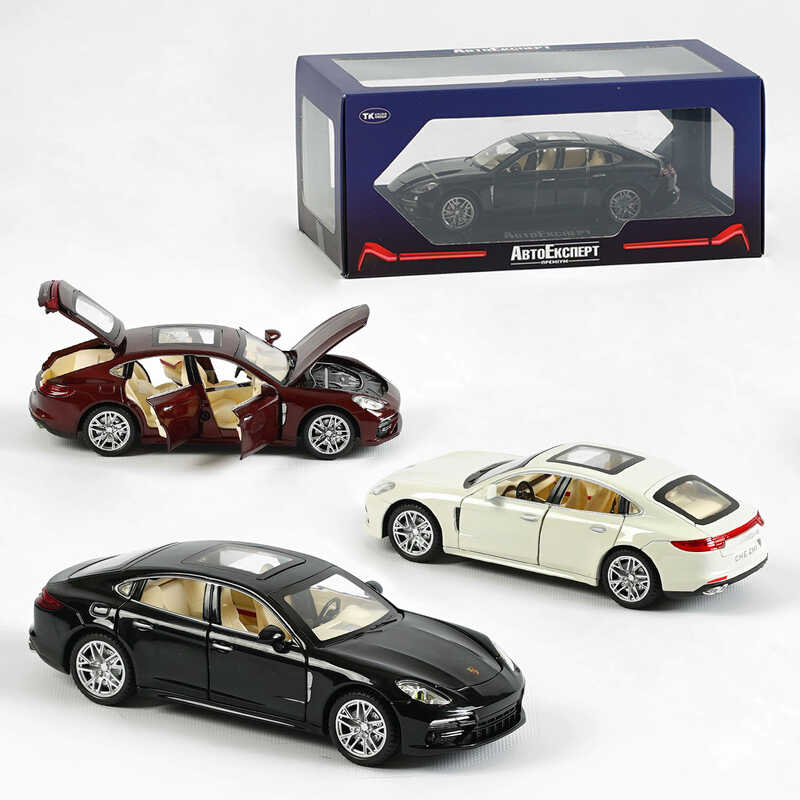 Picture of Машина металопластик GT - 3136 (24/2) "Авто Експерт Преміум", 3 кольори, 1:24, звук, світло, інерція, відчиняються двері, багажник, капот, у коробці