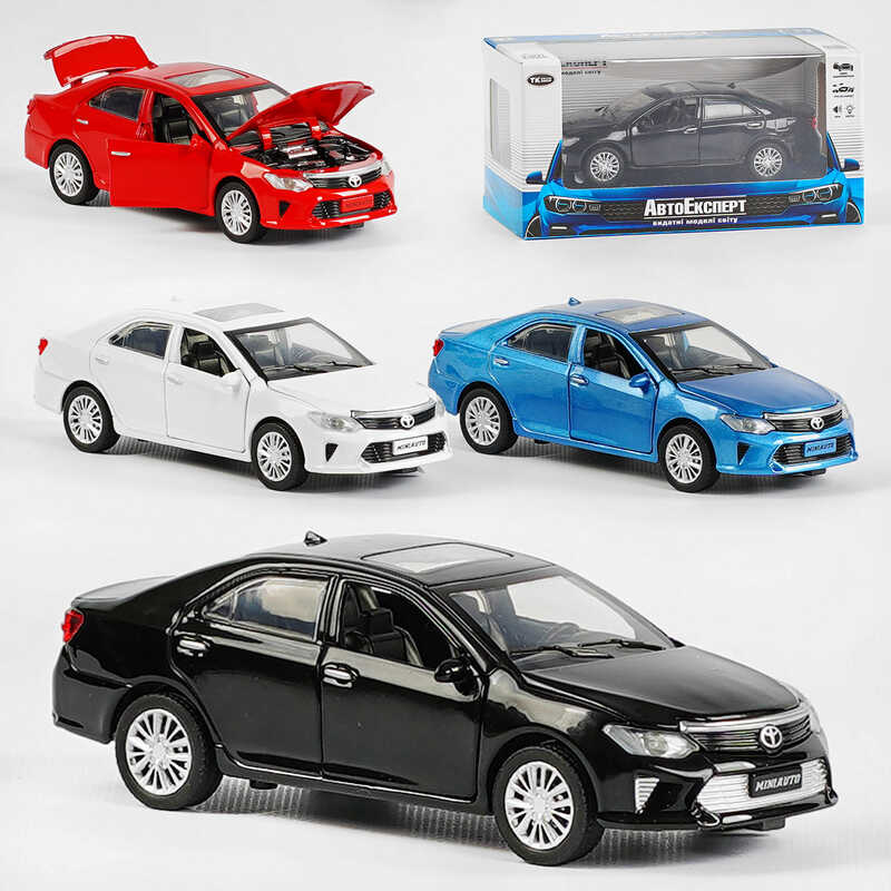 Picture of Машина металопластик LF - 79509 (72/2) "Авто Експерт", 4 кольори, 1:32, світло, звук, інерція, відчиняються двері, багажник, капот, в коробці, МІКС