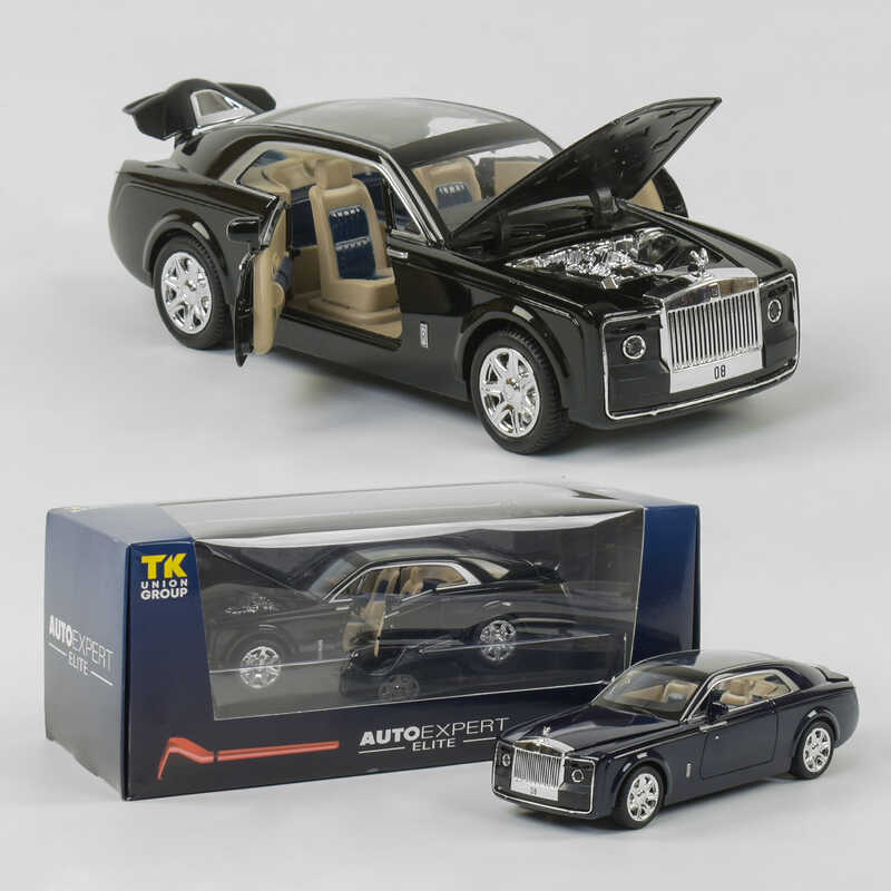 Picture of Машина металева EL 8737 (36) "Auto Expert", 2 кольори, 1:24 масштаб, світло, звук, інерція, відчиняються двері, в коробці