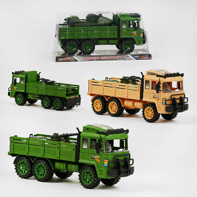 Picture of Машинка 2588-7 (54/2) 2 кольори, інерція, аксесуари, в слюді
