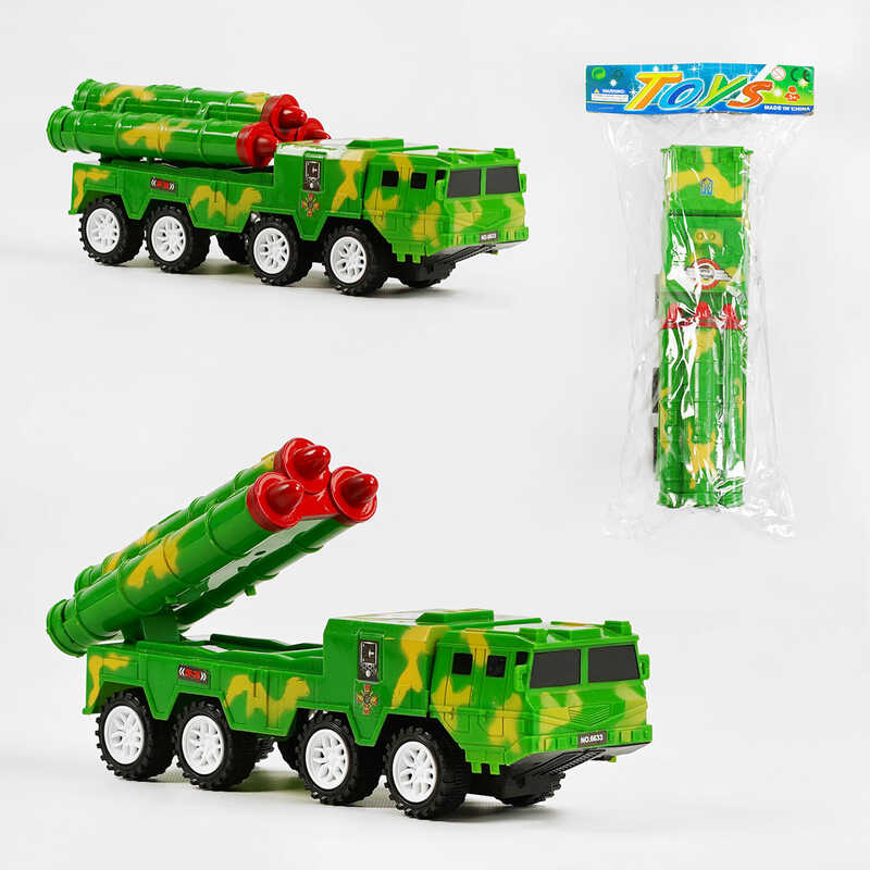 Picture of Машинка 6633 (120/2) ракетний комплекс, інерція, у пакеті