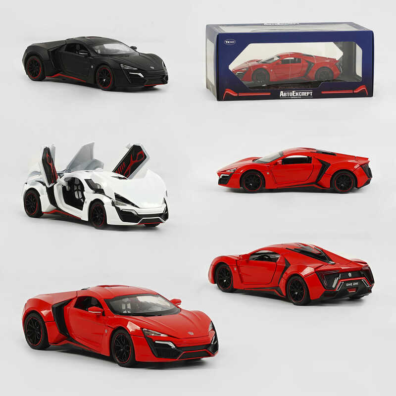 Picture of Машинка GT - 07670 (24/2) "Авто Експерт", 3 кольори, металопластик, 1:24, звук, світло, інерція, рухомі елементи, у коробці, ВИДАЄТЬСЯ МІКС ВИДІВ