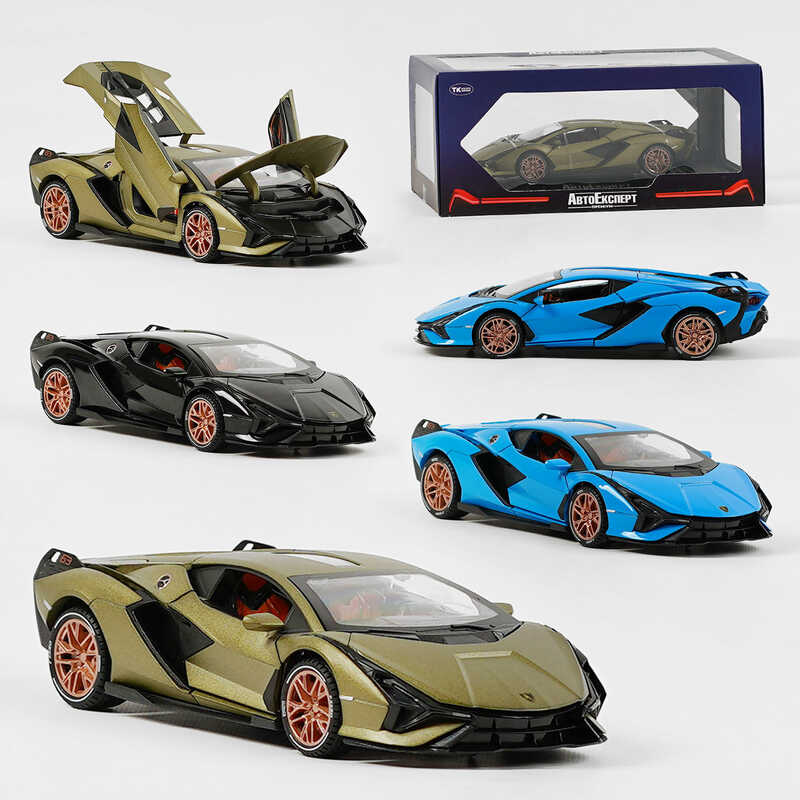 Picture of Машинка GT - 07739 (24/2) "Авто Експерт", 4 кольори, металопластик, 1:24, звук, світло, інерція, рухомі елементи, у коробці, ВИДАЄТЬСЯ МІКС ВИДІВ