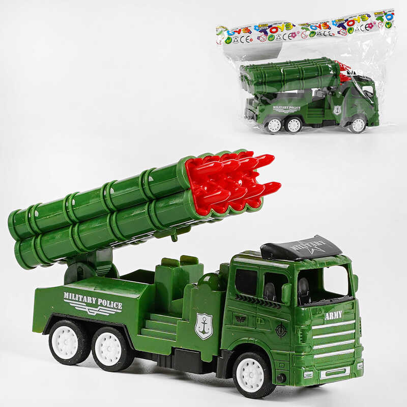 Picture of Машинка K 188-15 A (288/2) "Військова техніка", інерція, в пакеті