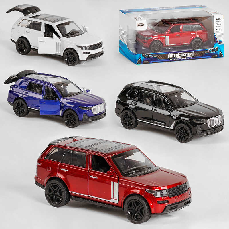 Picture of Машинка MG - 60712 (120/2) "Авто Експерт", 4 види, 1:36, світло, звук, інерція, в коробці ВИДАЄТЬСЯ МІКС ВИДІВ