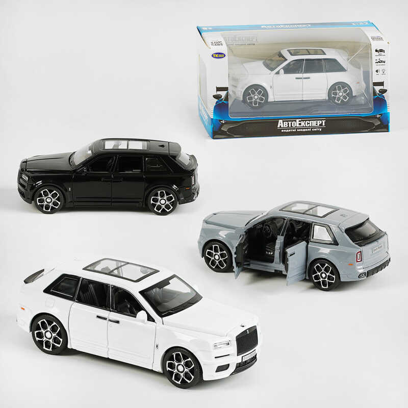 Picture of Машинка TK - 11056 (60/2) "Авто Експерт", 3 кольори, металопластик, 1:32, звук, світло, інерція, рухомі елементи, в коробці, ВИДАЄТЬСЯ ТІЛЬКИ МІКС ВИДІВ