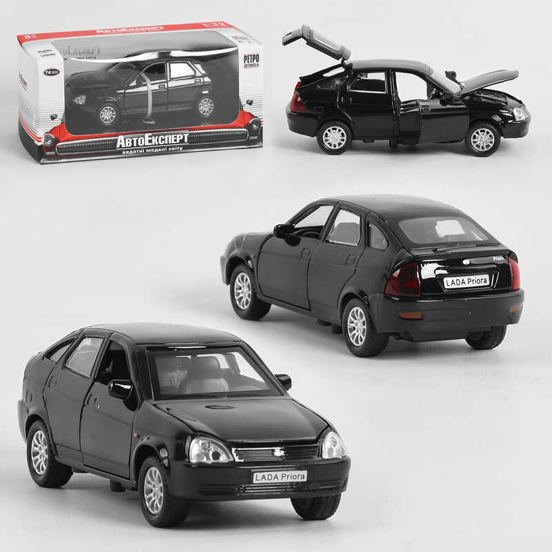 Picture of Машинка металопластик TK - 2359 (96/2) "Авто Експерт", металопластик, 1:32, інерція, світло, звук, відчиняються двері, багажник, капот, в коробці