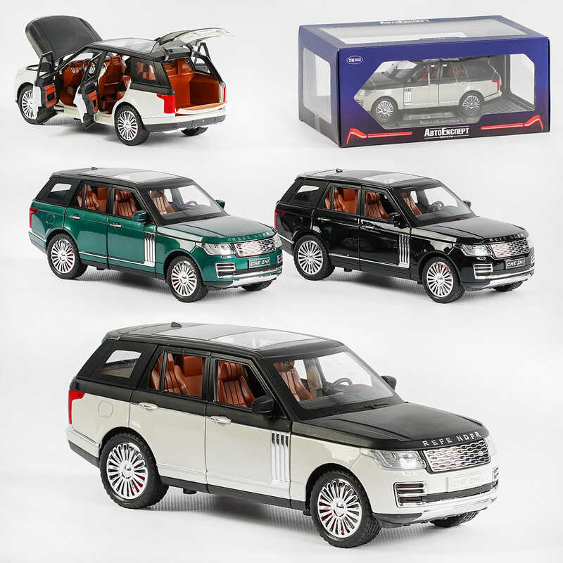 Picture of Машинка металопластик GT - 1128 (24/2) "Авто Експерт Преміум", 3 кольори, 1:24, звук, світло, інерція, відчиняються двері, багажник, капот, у коробці